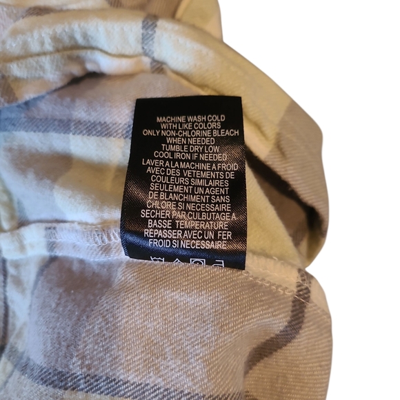 Women's Dravus Plaid 100% Cotton Flannel Medium From Zumiez - Picture 10 of 13